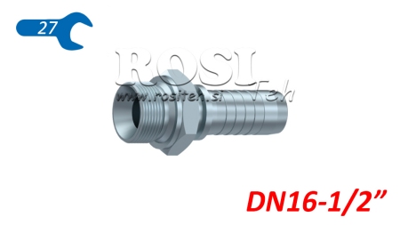 HYDRAULISCHE AANSLUITING BSP MAN DN16-1/2