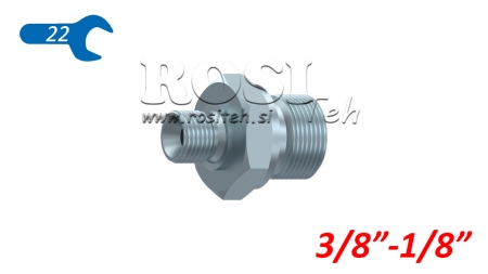 HYDRAULISK REDUSER BSP 3/8-1/8