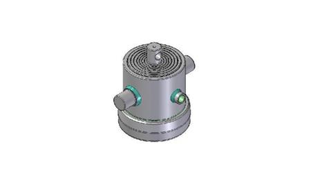 8300F - CILINDRO TELESCOPICO STANDARD/BUCO 8 STADI CORSO 1000 DIAMETRO 190
