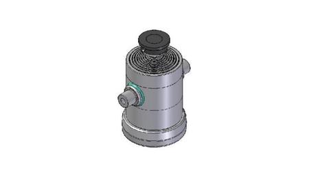 9032S -TELESCOPISK CYLINDER STANDARD/BOLL 9 STEG SLAG 2527 DIAMETER 270
