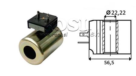 ELEKTRO MAGNETNA TULJAVA 24V DC - CB14 - fi 22,22mm-59mm 30W