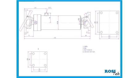 TELESKOPSKI CILINDER 4 STOPNJE 900mm K4B-7TS