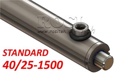 HYDRAULICKÝ CYLINDR STANDARD 40/25-1500