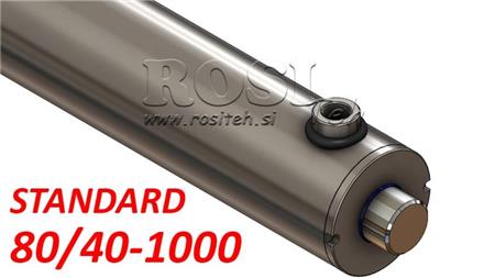 HIDRAULINIS CILINDRAS STANDARDAS 80/40-1000