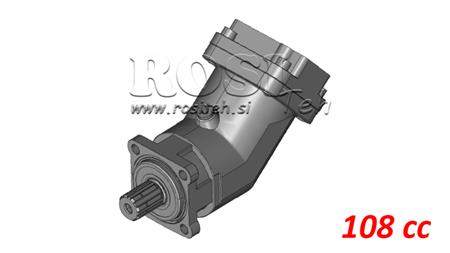 ХИДРАВЛИЧЕН МОТОР С ПИСТОН  108CC - 600NM  