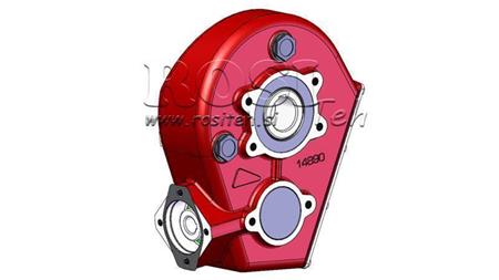 VÄXELLÅDA - VÄXELLÅDA RT250 FÖR HYDRAULISK MOTOR MP/MR/MS FÖRHÅLLANDE 21.1:1