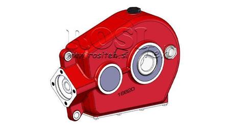 GEARBOX - GEARBOX RT260 FOR HYDRAULIC MOTOR MP/MR/MS RATIO 21.1:1