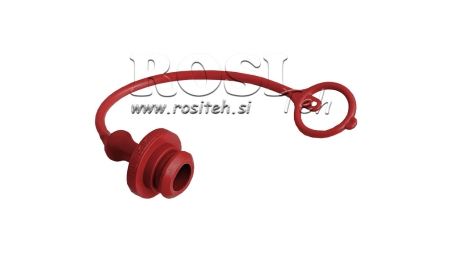 KAITSV RUBBER KATE PUNANE - NAISTE KIIRKONNEKTORID