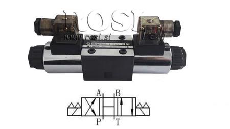 HYDRAULIC ELECTROMAGNETIC VALVE CETOP 3 12/24/230V N3