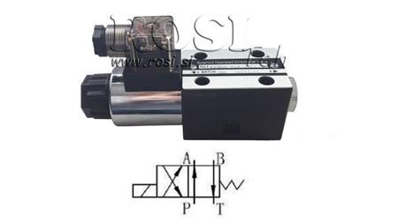 HYDRAULISK ELEKTROMAGNETISK VENTIL CETOP 3 12/24/230V N51A