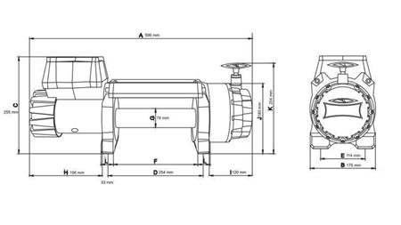 12 V ELEKTRIČNI VITEL DWH 12000 HD - 5443 kg