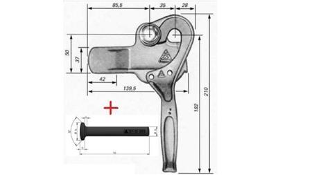 LATCH CLOSURE TYPE ROSI-02 RIGHT