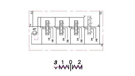 WIRING DIAGRAM 4xP40 FLOATING