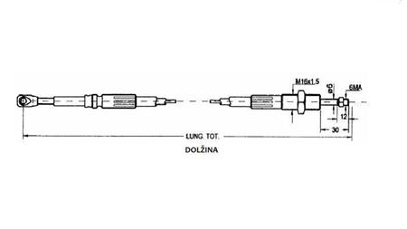 SEIL L=1500 - gabel