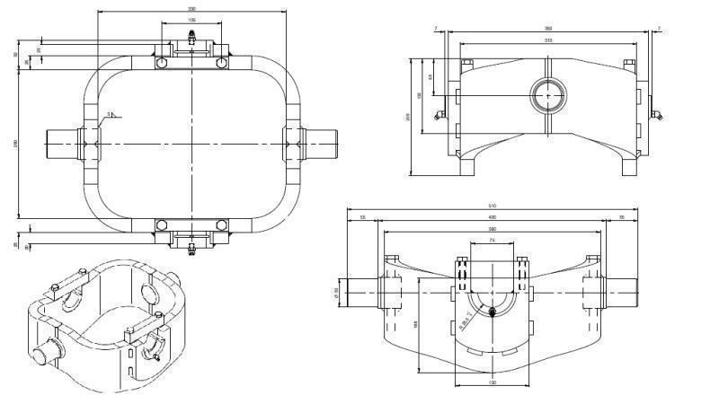 CRADLE KAT.7 - 215 (25 tons)